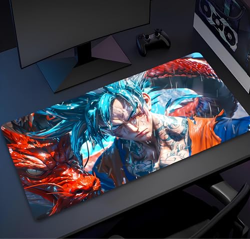 Image of Anime fearturing Large Gaming Mouse Pad, Extended Desktop Mat, 58 x 28 cm. (DS 2)