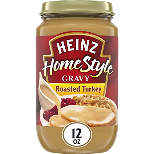 Image of Heinz Homestyle Roasted Turkey Gravy (12 oz Jars, Pack of 12)