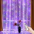 XKSINMY Christmas Lights for Bedroom Curtain Lights for Bedroom Wall-Curtain Lights for Backdrop -Hanging Fairy Lights-Curtain String Lights for Christmas Decorations Bedroom Window Wedding Party