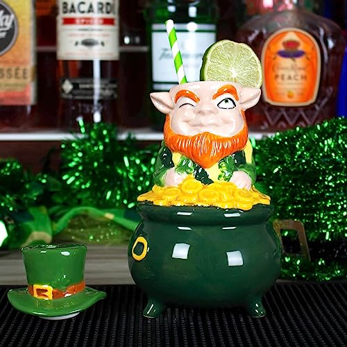 BARCONIC® TIKI DRINKWARE - LEPRECHAUN - 23 oz.
