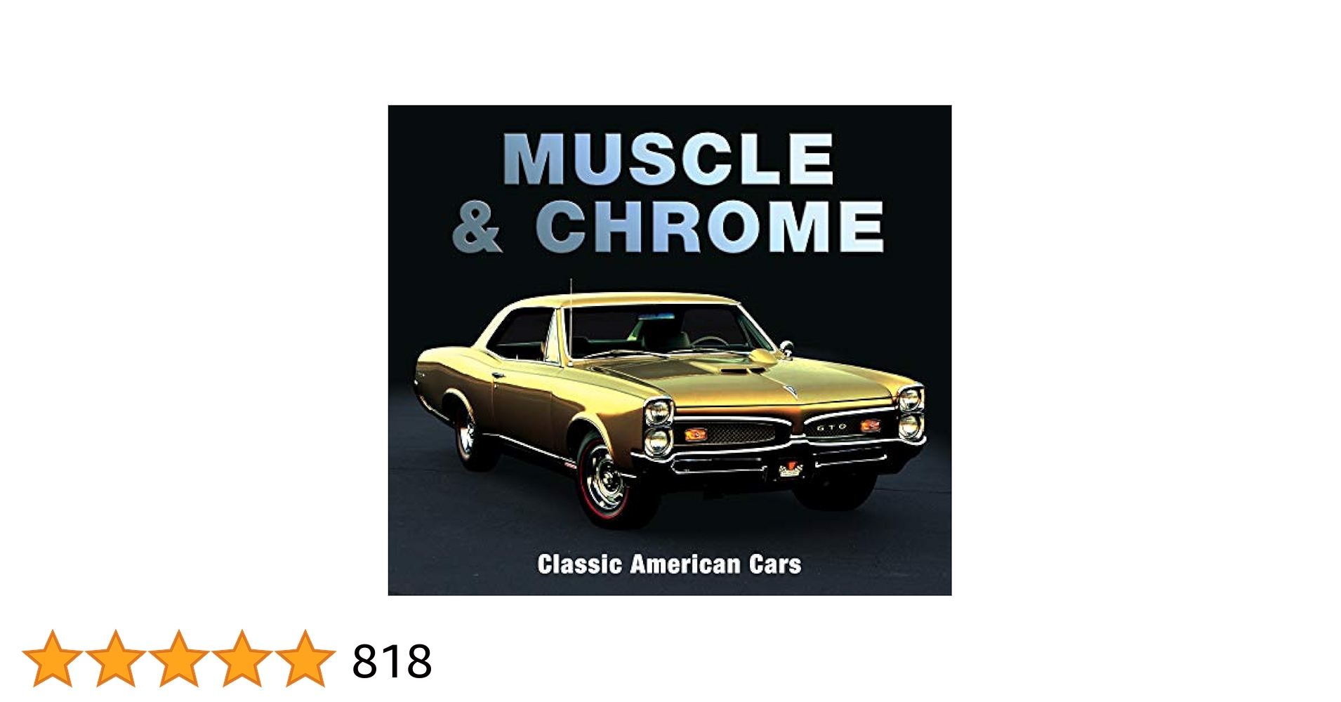 洋書　MUSCLE CAR CHRONICLE Muscle Car Chronicle: Auto Editors of Consumer Guide