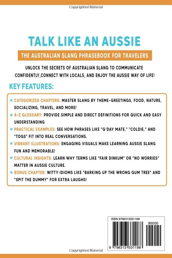 Talk Like an Aussie: The Australian Slang Phrasebook for Travelers: Master Essential Words, Greetings, and Quirky Phrases to Sound Like a Local Down Under - Image 2