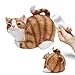 Mikamax - Cat Tissue Holder - Amoureux du Chat - Distributeur de Mouchoirs - Résine - 30 x 23 x 23 cm