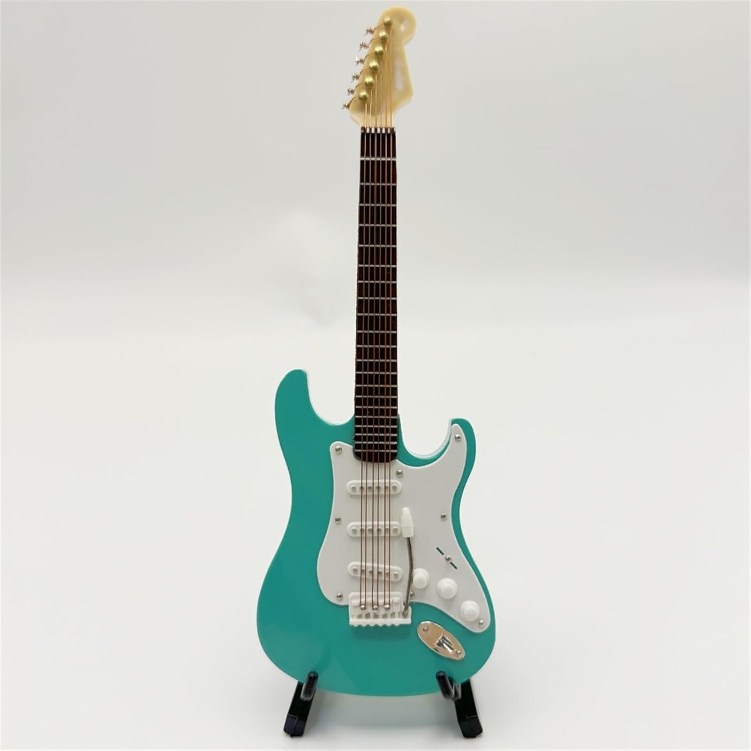 ミニチュア木製ギターレプリカミニエレキベースディスプレイモデル装飾装飾品