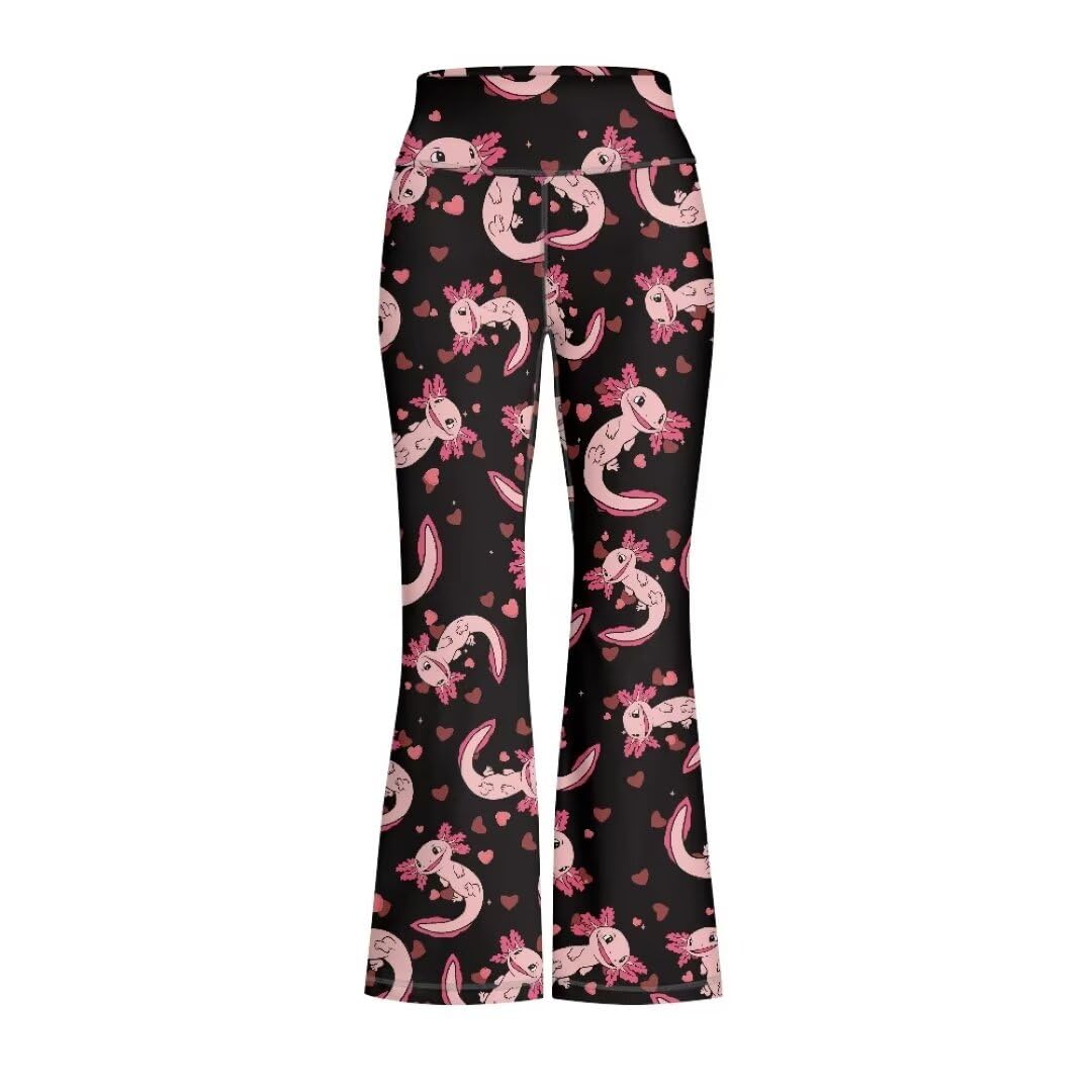Girls Flare Leggings 5-14T Cute Bell Bottoms for Girl Yoga Pants for Gym