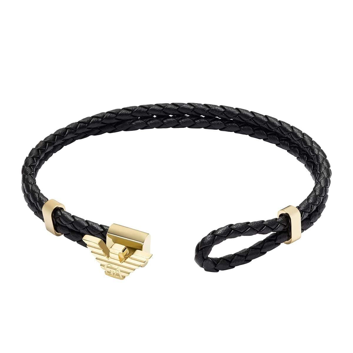 Emporio Armani Męska bransoletka w złotym odcieniu, EGS3321710