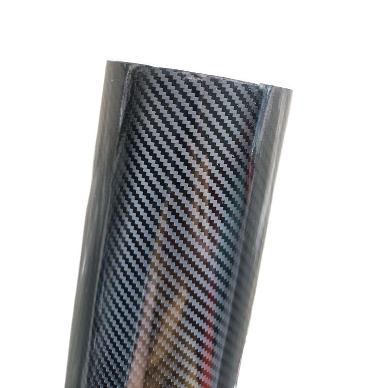 Samoprzylepna folia z włókna węglowego, Winylowa folia samochodowa 5D z włókna węglowego czarna 10-50 cm x 200-600(50cmx600cm)