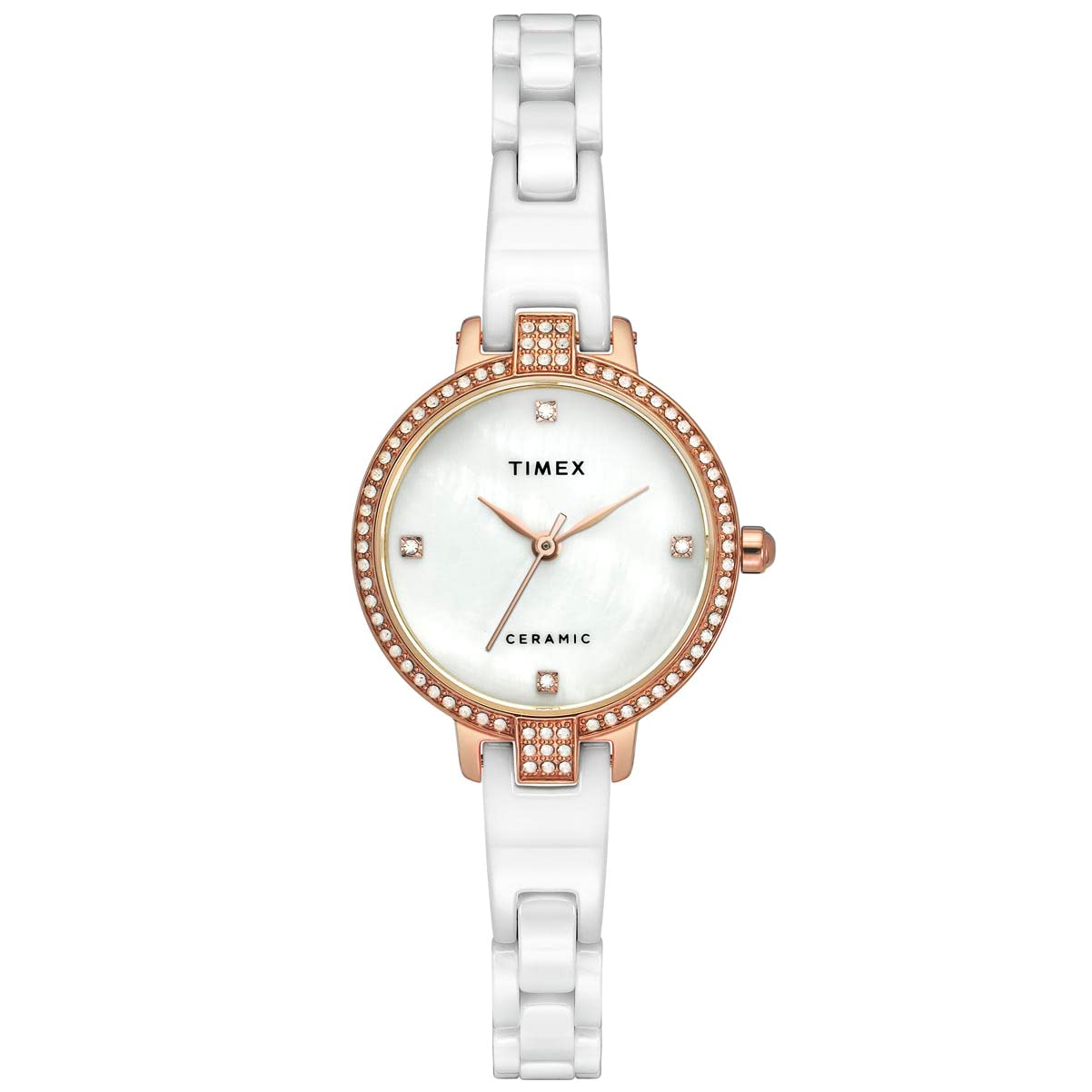 TIMEX Analog White Dial Women Watch-TWEL15700 (B09SSM9P5G) Amazon Price History, Amazon Price Tracker