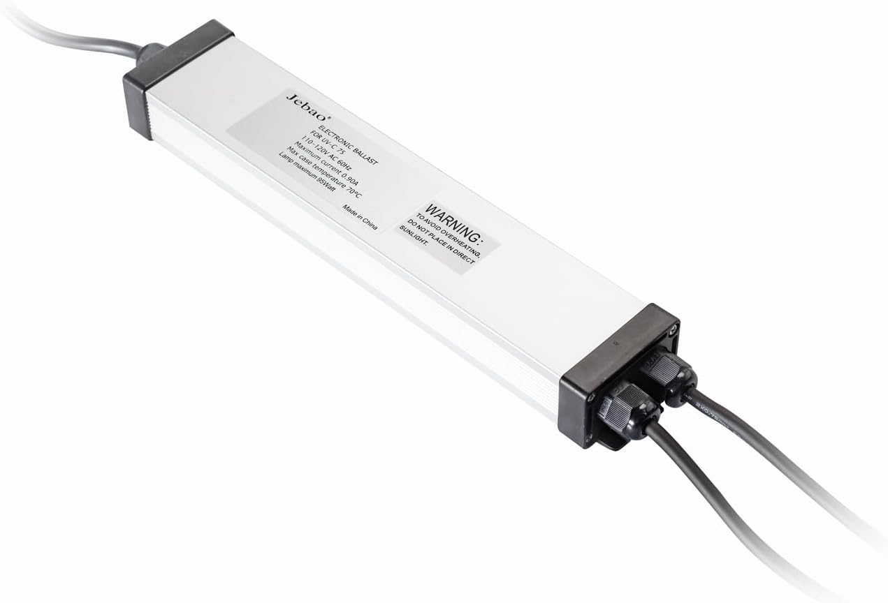 Close-up of Jebao electronic ballast