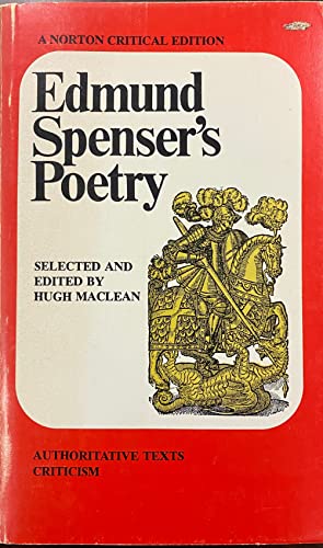 Edmund Spenser's Poetry 039309569X Book Cover