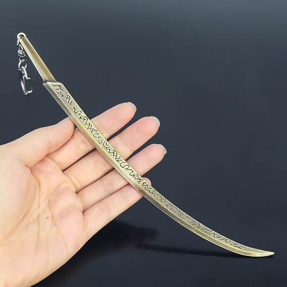 1pc Elden Ring Game peripheral weapons Model Keychain with Display Stand for Anime fans