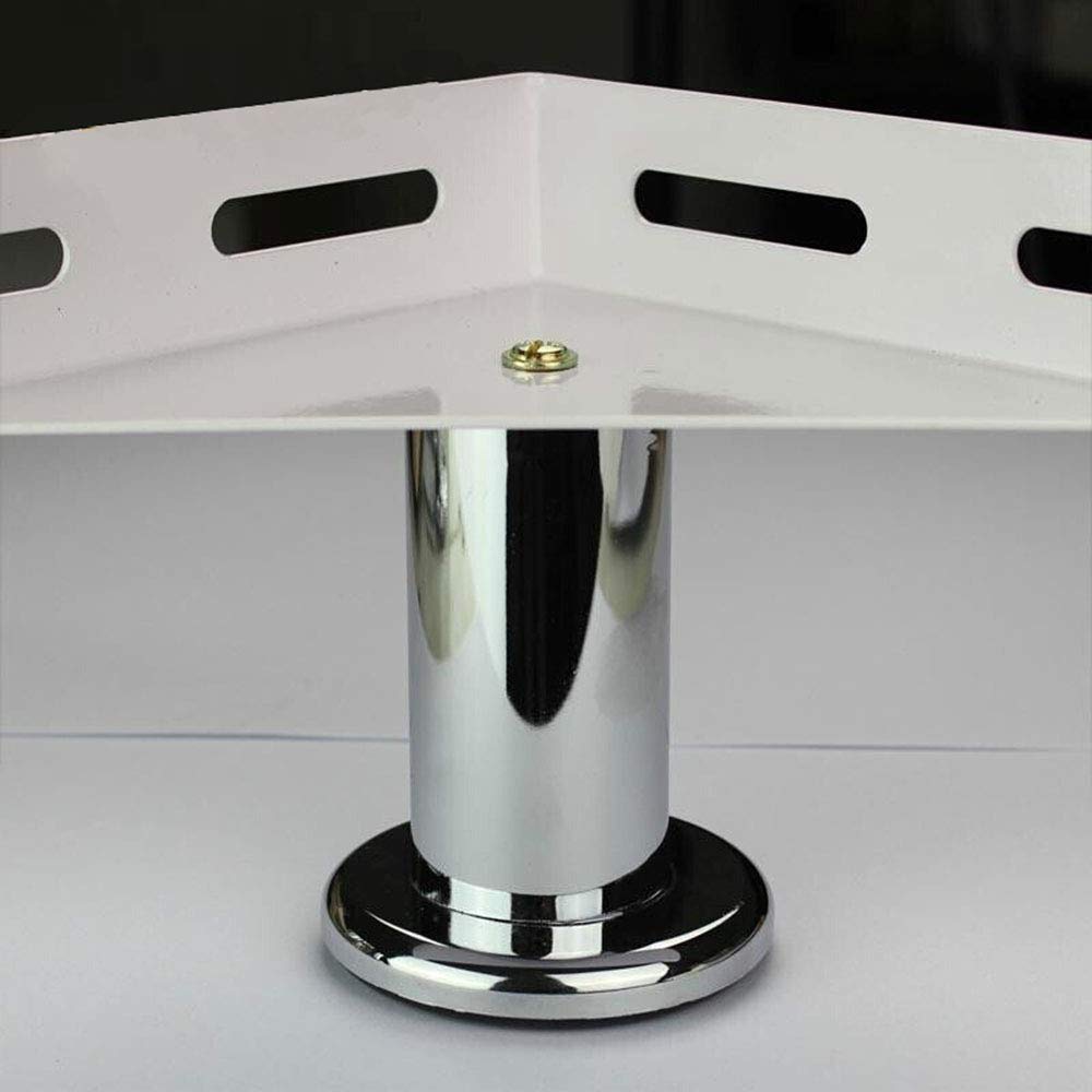 Pieds de Meubles en métal X4, Pieds de Support de Table Basse canapé canapé, Pieds de lit Moelleux, Poids de Support Environ 400kg, 18cmTailles Multiples, Convient à Tous Les Meubles