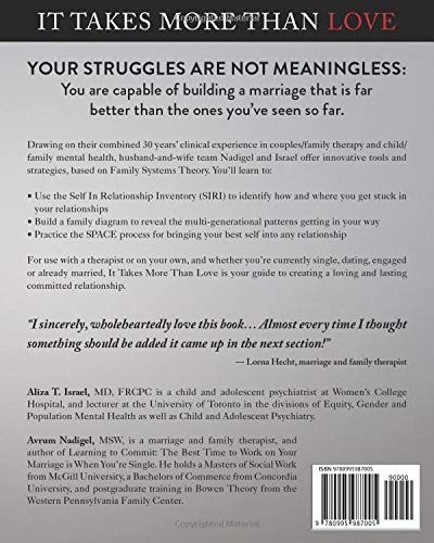 It Takes More Than Love: A workbook for singles and couples