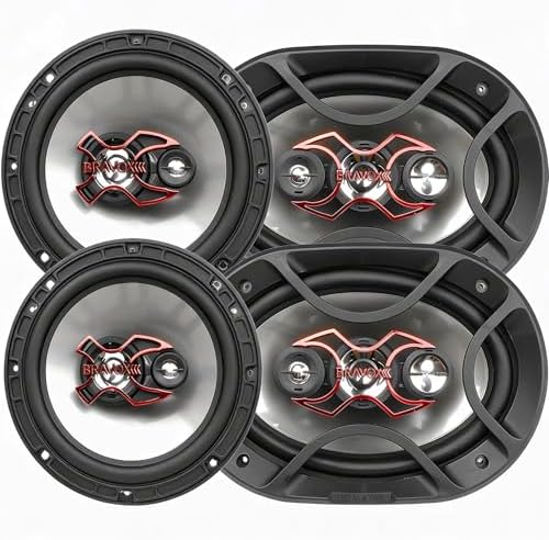 Kit Fácil Alto-falantes 6 E 6x9 Polegadas 240w Rms Para Portas E ...