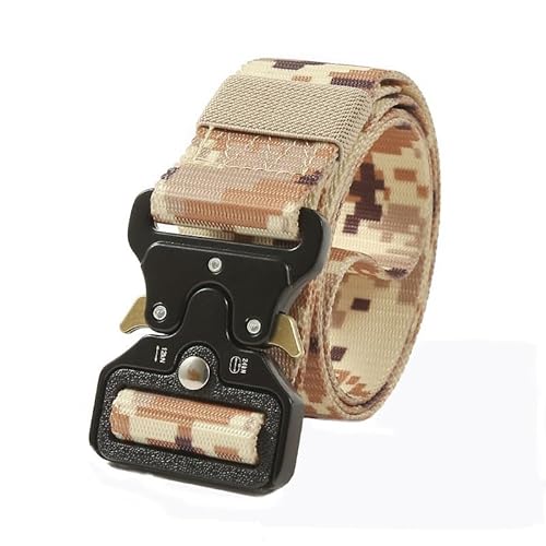 DXHGHYGL Cintura Tattica Militare in Nylon 125CM