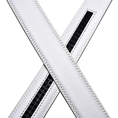 Slide Belts Adjustable - Men's Ratchet Belt Genuine Leather4