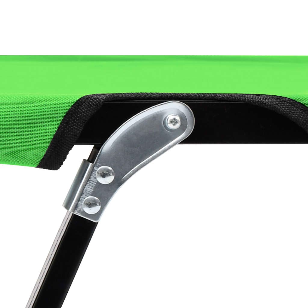 Chaise longue pliable 2 places vert acier 240kg Camping lit de camp double extérieur robuste pliant transportable avec cadre acier antirouille et tissu polyester 600D jardin plage randonnée