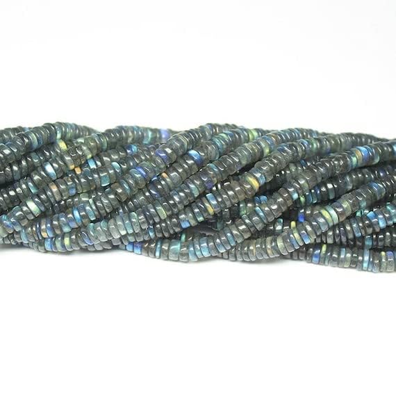 Labradorite naturelle perles d'immortalité spirituelle pour bijoux uniques