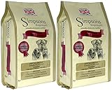 2 x 12kg Simpsons Premium Adult Sensitive Chicken and Potato Dry Dog Food Multibuy