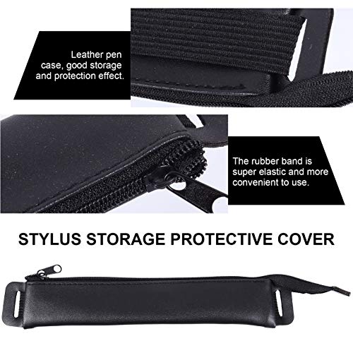 VILLCASE Caneta de Couro Caso Caneta Lápis Caneta Titular Caneta Stylus Caso Luva Protetora Compatív