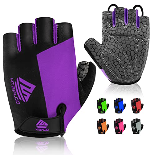 Bike Gloves for Men Women with Anti-Slip Shock-Absorbing