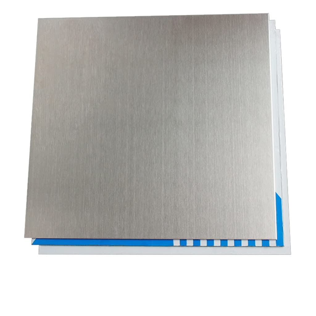 Produktbild von Edelstahl-Platte 304 – Quadratisch, Poliert – 100 X 100 Mm – Verschiedene Dicken – Für Modellbau & DIY