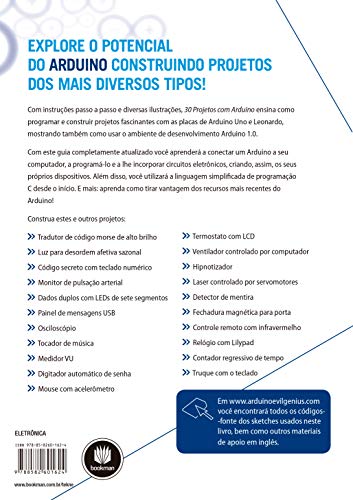 30 Projetos com Arduino