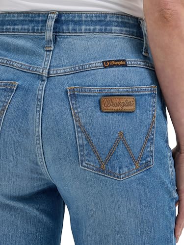 Wrangler Women's Willow Mid Rise Performance Waist Boot Cut Ultimate Riding Jean, Sophia, 35-34 — view 5