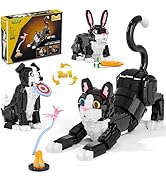 Amazon.com: Glikid 3-in-1 Tuxedo Cat Building Set, Build a Cat