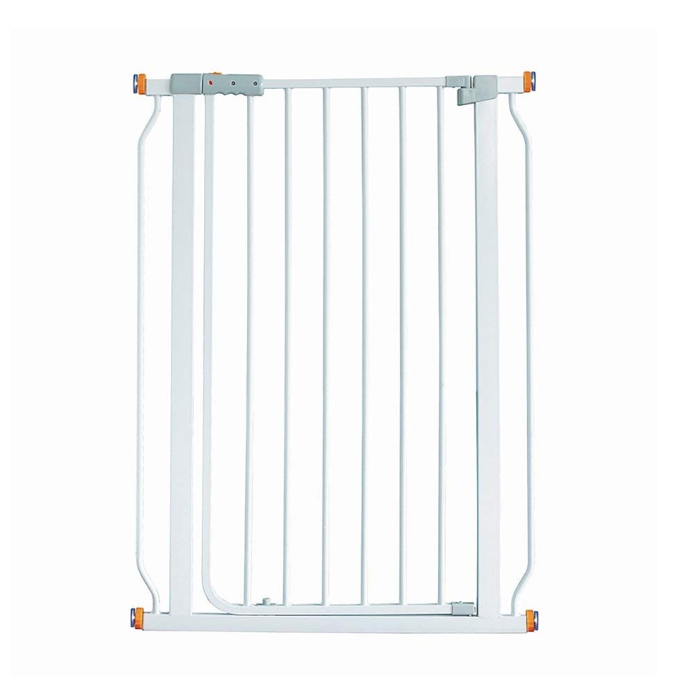 Porte pour animaux en métal blanche 160-167cm | Barrière de sécurité pour chien