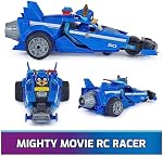 PAW Patrol : Le film puissant, Voiture télécommandée avec Mighty Pups Chase moulé, Jouets pour garçons et filles 3+