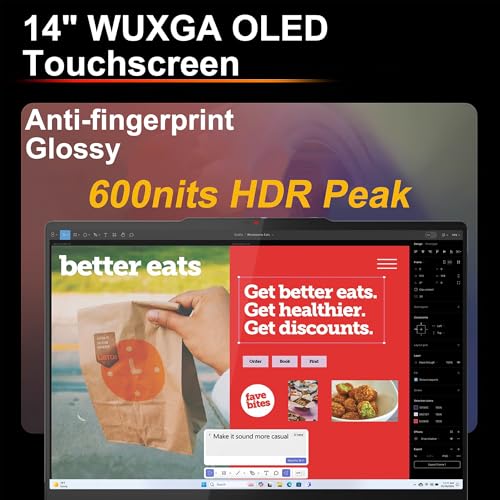 Image of Lenovo Yoga 7 2-in-1 Laptop 14 inch WUXGA OLED Touch (100% DCI-P3, 600nits HDR) AMD 6-core Ryzen AI 5 340 (Up to 50 Tops) 16GB RAM 512GB SSD for Creator Business Professional Win11Pro ICP Hub