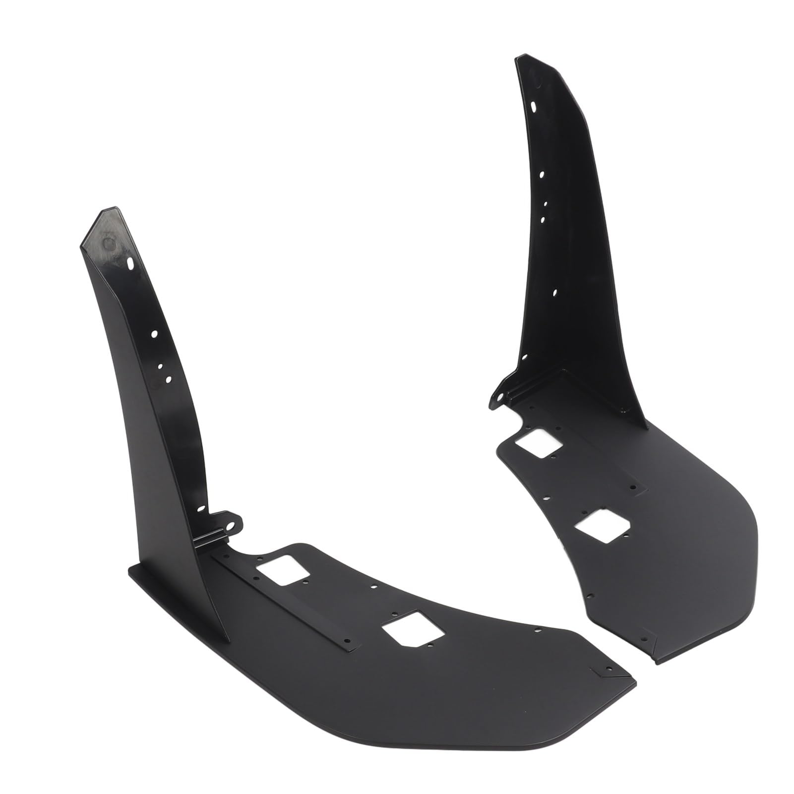 Front-Eck-Winglet-Splitter, Paar Vordere Eckspoiler, Schwarzer Kollisionswinkel, Seitliche Eckflügel für GT500 2014 Bis 2021