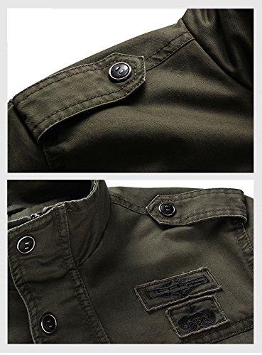 Banana Bucket Men's Fashion Air Force Cotton Jackets4