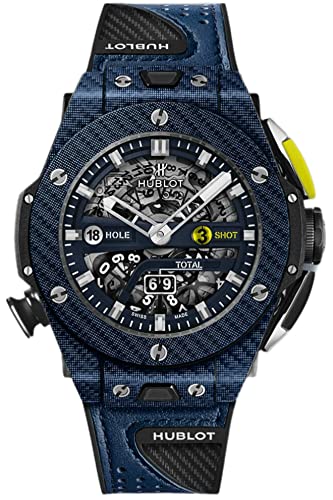 Hublot mens watches Big Bang Texalium Blue Carbon Unico Golf Limited Edition 416.YL.5120.VR (for The Golf Player)