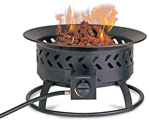 Endless Summer Steel Portable Propane Outdoor Fireplace