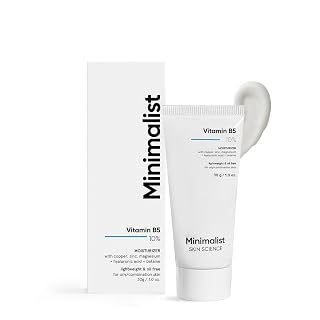 Minimalist Dehydrated Skin & Damaged Barrier Repair Moisturizer with 10% Vitamin B5 for Oily & Acne-Prone Skin | Oil-Free Hydration & Lightweight Gel Formula | Fast-Absorbing & Non-Sticky Lightweight Winter Cream For Women & Men | Fragrance-Free | 30 grams - Amazon product rated Grade A
