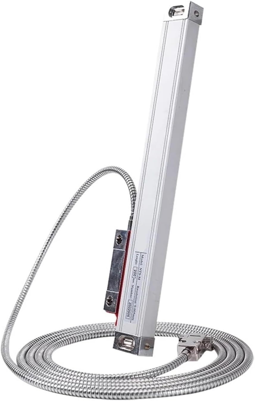High-Precision Linear Scale, Accuracy 0.005mm, TTL DRO, Measuring Range 450-800mm, 7-Micron Optical Encoder Grating Scale, Suitable for milling Machines.,700mm Travel-1
