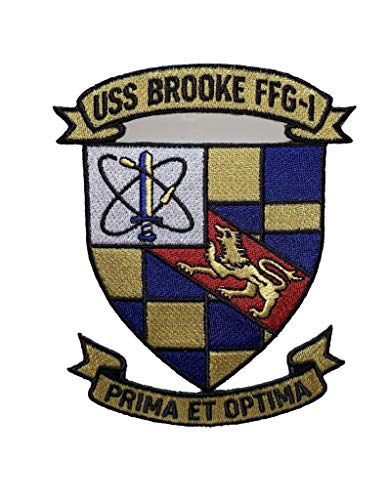 Squadron Nostalgia LLC USS Brooke FFG-1 Patch – Sew On