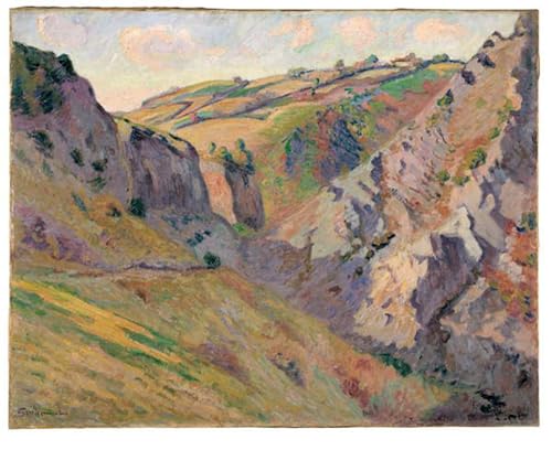 Tableaux sur toile impression de maître Guillaumin musée 60x90cm