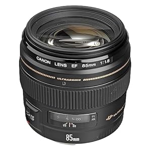 Canon EF 85mm F1.8 USM Objektiv (58mm Filtergewinde) schwarz