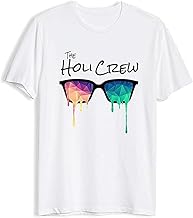 Printed T-Shirt, Happy Holi Festival T-Shirt, White Polyester, Reguler Fit, Round Neck, Short Sleeve, Unisex (The Holi Crew)