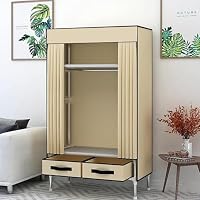 Amazon｜REENEW ワードローブ カバー付き 大容量 タンス 収納