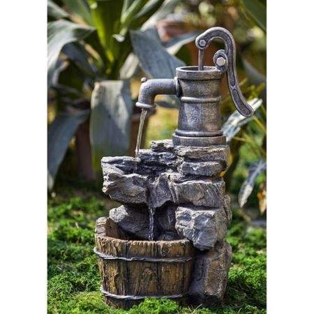 Water Pump and Rock Fountain 