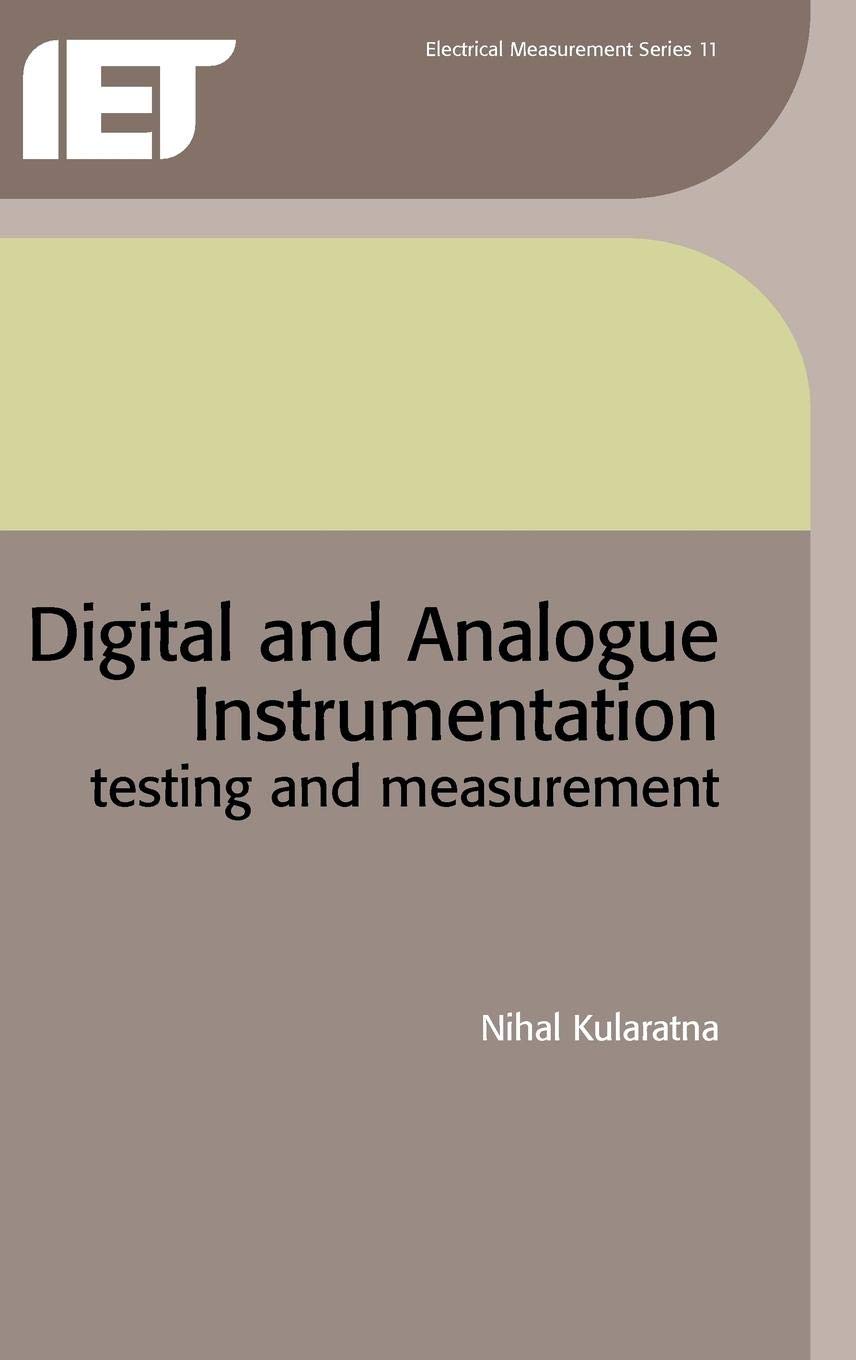 Buy Digital and Analogue Instrumentation: Testing and Measurement — BookShops.in