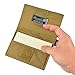 Rite in the Rain Weatherproof Index Card Wallet: Tan CORDURA® Fabric Cover, 25 Tan 3