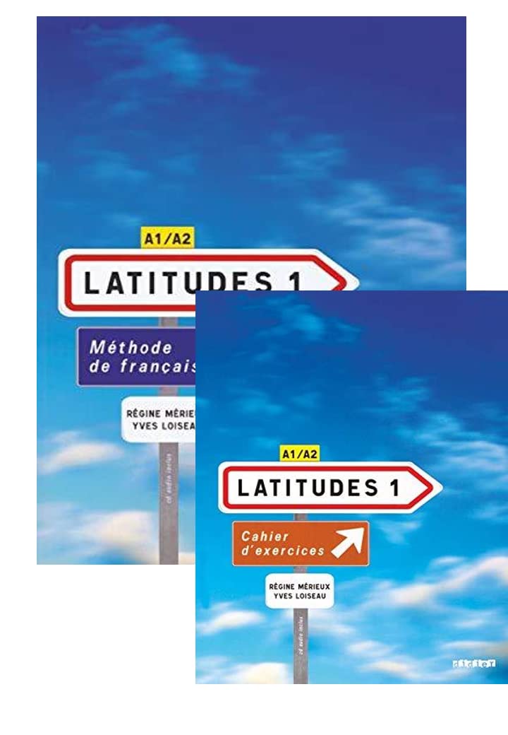 Latitudes 1-A1/A2 Textbook+Workbook+CD Audio (2 Book Set) Paperback – 1 January 2008