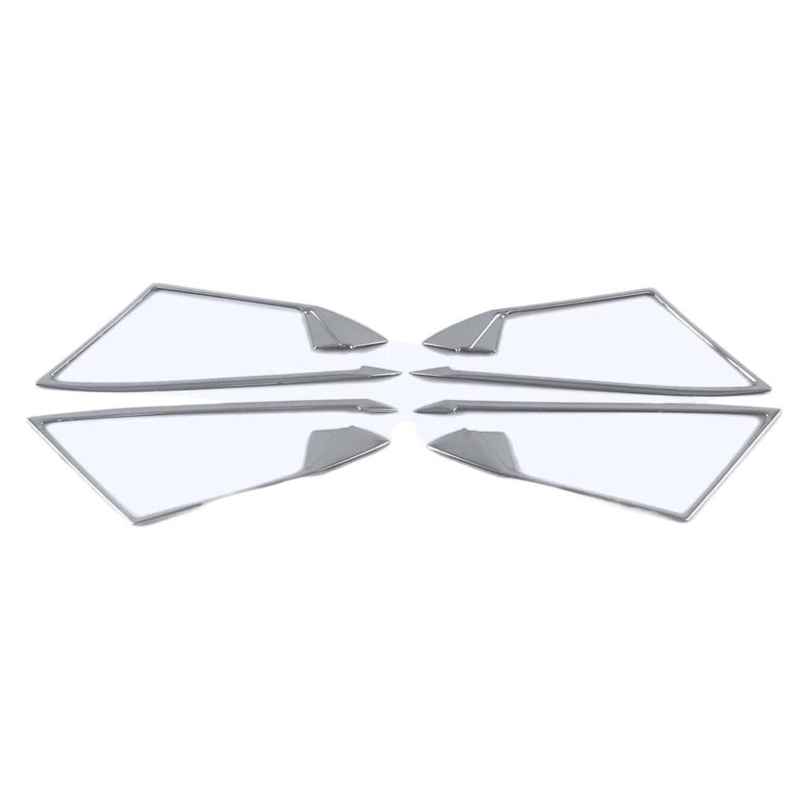 FHCBUTAE Interior Car Handle Stainless Steel Car Interior Door Handle Bowl Frame Cover Trim for A3 8Y Sedan Sportback 2021 2022 2023 2024(Hatchback Silver)