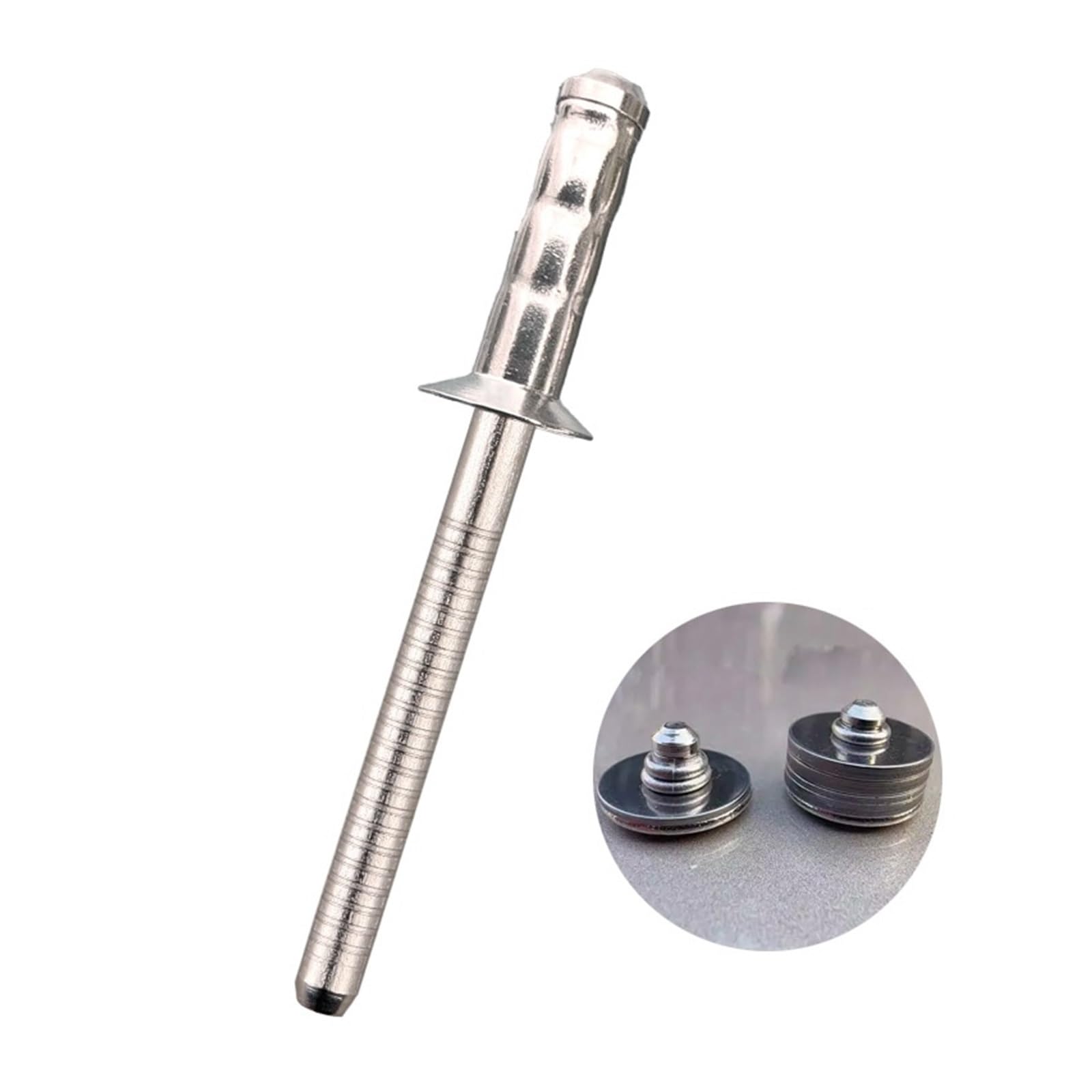 Blindnieten 30/50 Stück Senkkopfnieten, Blindnieten aus Edelstahl 304 mit mehreren Nietreihen(30Pcs,4.8x20 mm)