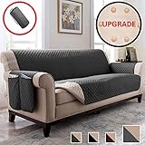 Vailge Sofa Cover,Durable Couch Covers for Dogs,Children,Pets,Sofa Covers for Dogs,Sofa Slipcover,Couch Covers for 3 Cushion Couch,Couch Covers for Sofa,Couch Cover(Sofa:Dark Grey)